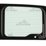 LH REAR BARN DR GL HEATED GRN-1H